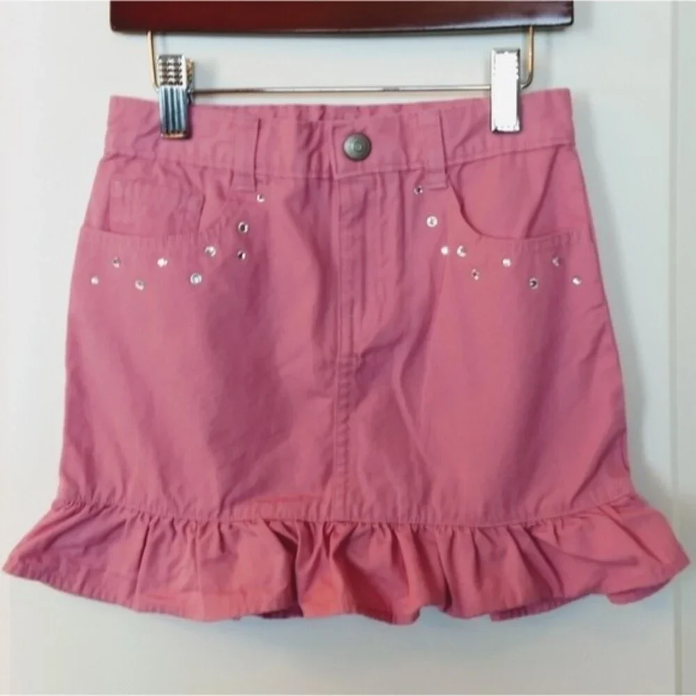 Girl's Gymboree Light Pink Ruffle Skirt Size 7